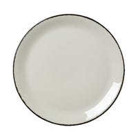Utopia | Tableware | Charcoal Dapple Coupe Plate 28cm (11") | Bespoke77
