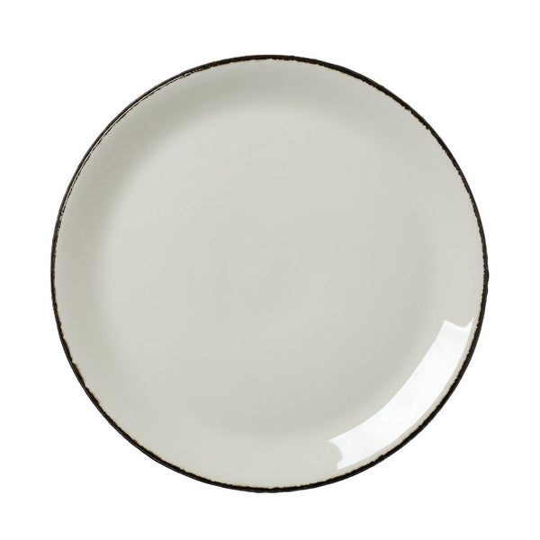 Utopia | Tableware | Charcoal Dapple Coupe Plate 28cm (11") | Bespoke77