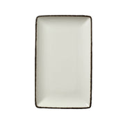 Utopia | Tableware | Charcoal Dapple Rectangle One 27 x 16.75cm (10 5/8 x 6 5/8") | Bespoke77