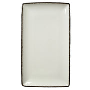 Utopia | Tableware | Charcoal Dapple Rectangle Three 32 x 19cm (12 1/2 x 7 1/2") | Bespoke77