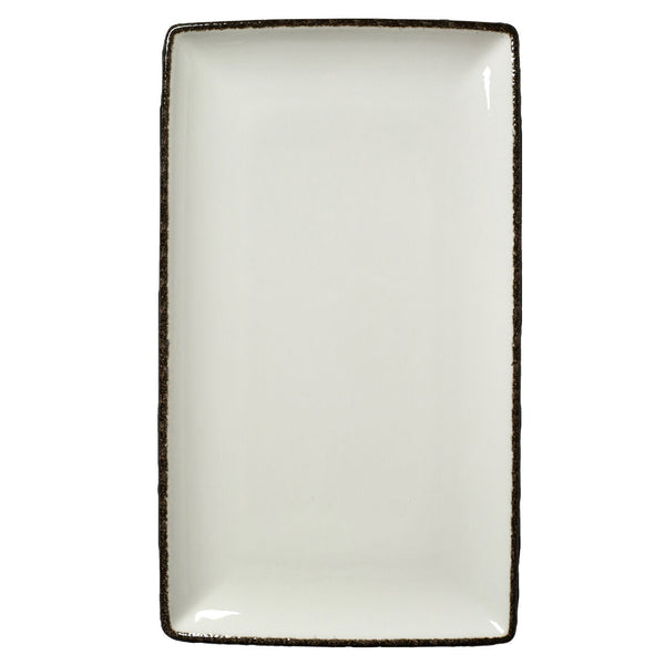 Utopia | Tableware | Charcoal Dapple Rectangle Three 32 x 19cm (12 1/2 x 7 1/2") | Bespoke77