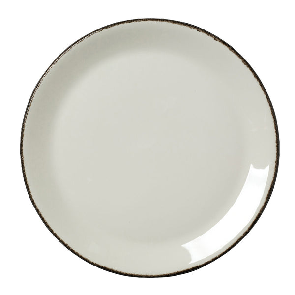 Utopia | Tableware | Charcoal Dapple Coupe Plate 30cm (11 3/4") | Bespoke77