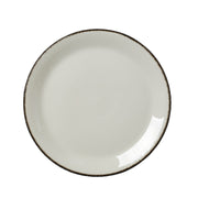 Utopia | Tableware | Charcoal Dapple Coupe Plate 25.25cm (10") | Bespoke77