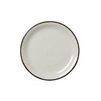 Utopia | Tableware | Charcoal Dapple Coupe Plate 20.25cm (8") | Bespoke77