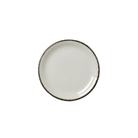 Utopia | Tableware | Charcoal Dapple Coupe Plate 15.25cm (6") | Bespoke77