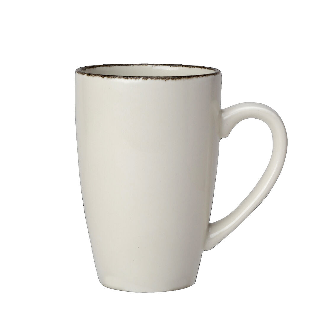 Utopia | Tableware | Charcoal Dapple Quench Mug 28.5cl (10oz) | Bespoke77