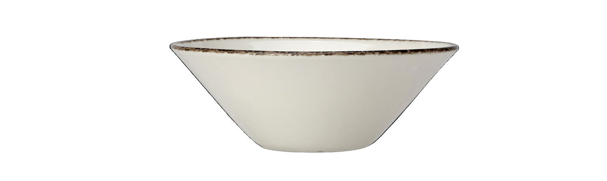 Utopia | Tableware | Charcoal Dapple Essence Bowl 16.5cm 58.5cl (6 1/2" 20 3/5oz) | Bespoke77
