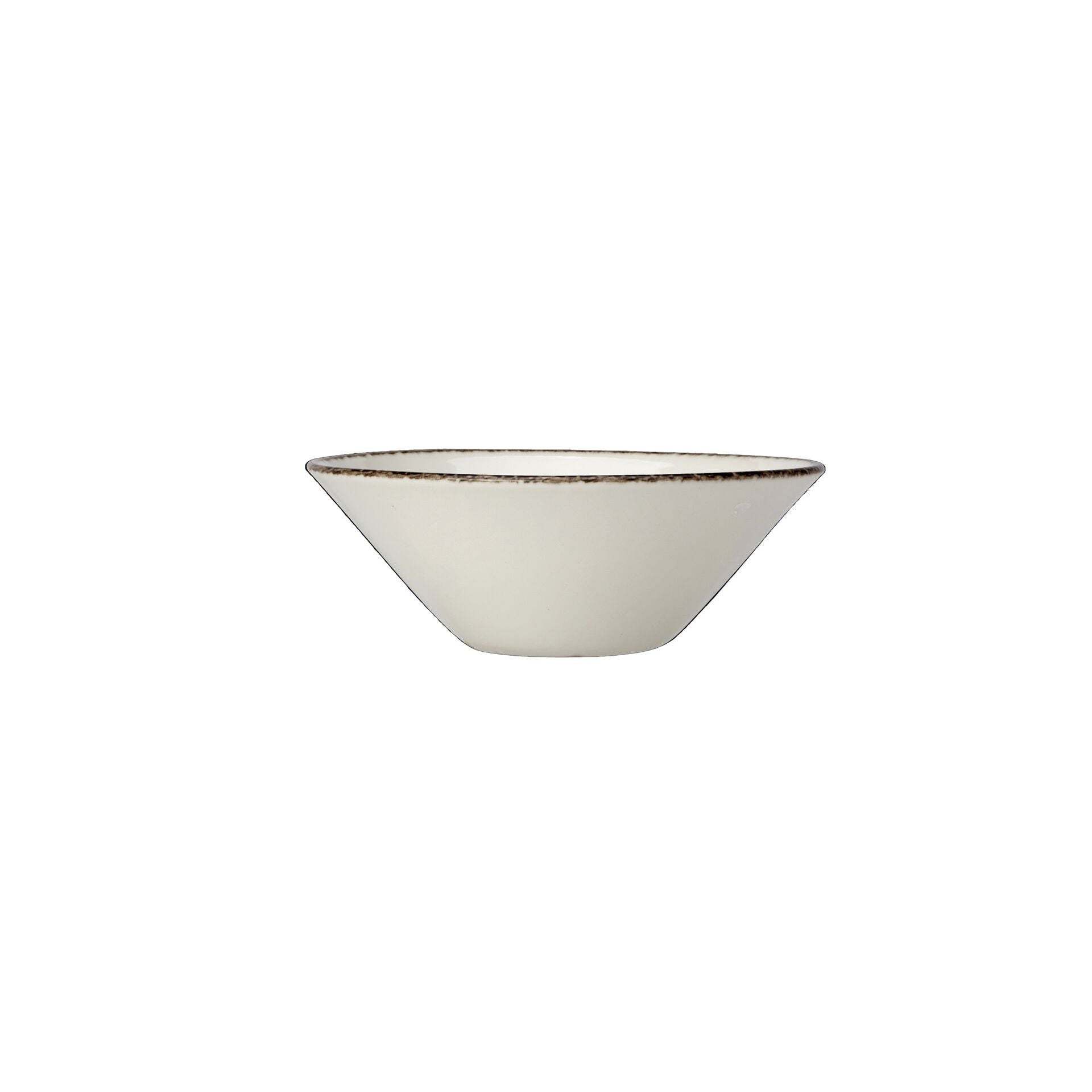Utopia | Tableware | Charcoal Dapple Essence Bowl 16.5cm 58.5cl (6 1/2" 20 3/5oz) | Bespoke77