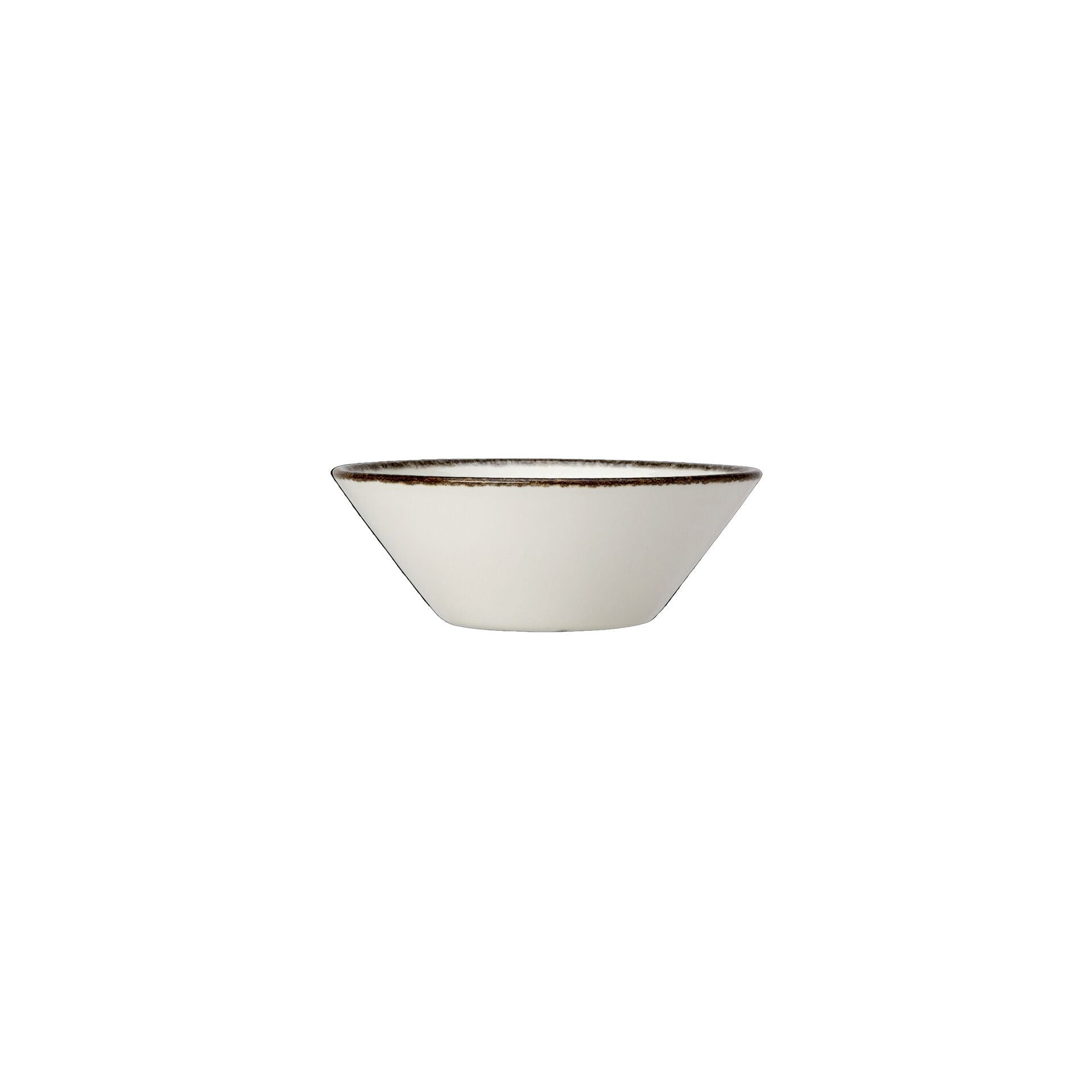 Utopia | Tableware | Charcoal Dapple Essence Bowl 14cm 34cl (5 1/2" 12oz) | Bespoke77