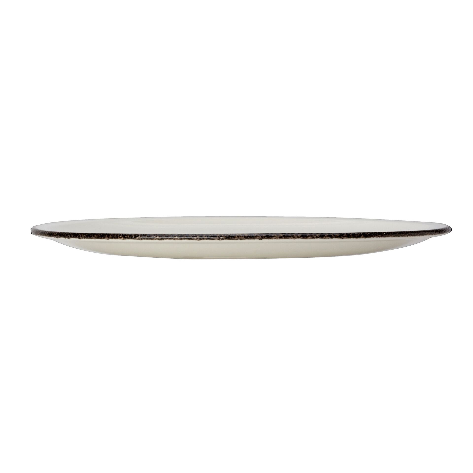 Utopia | Tableware | Charcoal Dapple Pizza/Sharing Plate 32cm (12 1/2") | Bespoke77