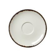 Utopia | Tableware | Charcoal Dapple Liv Saucer 15.25cm (6") | Bespoke77