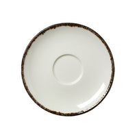 Utopia | Tableware | Charcoal Dapple Liv Saucer 15.25cm (6") | Bespoke77