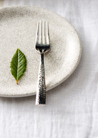 Utopia | Tableware | Ink Crackle Grey Coupe Plate 15.25cm (6") | Bespoke77