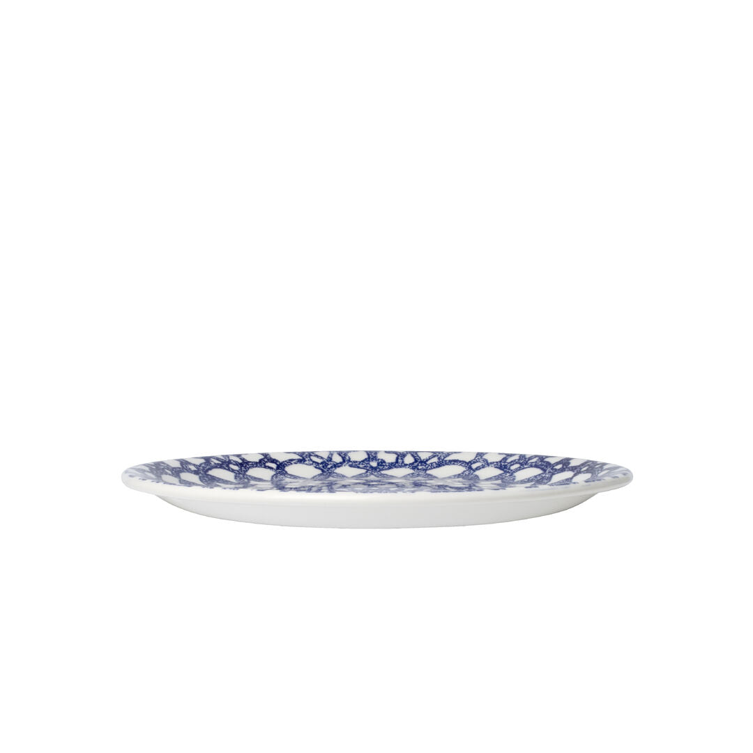 Utopia | Tableware | Ink Nomad Blue Coupe Plate 20.25cm (8") | Bespoke77