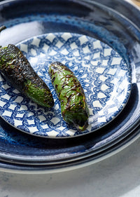 Utopia | Tableware | Ink Nomad Blue Coupe Bowl 25.5cm 120.25cl (10" 42 2/7oz) | Bespoke77