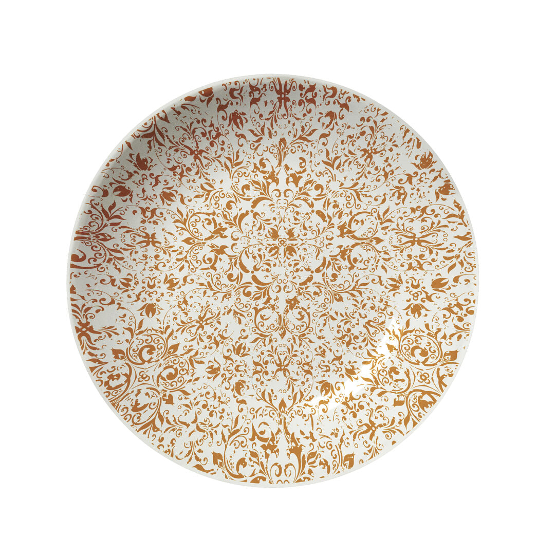 Utopia | Tableware | Ink Legacy Ginger Coupe Bowl 25.5cm 120.25cl (10" 42 2/7oz) | Bespoke77