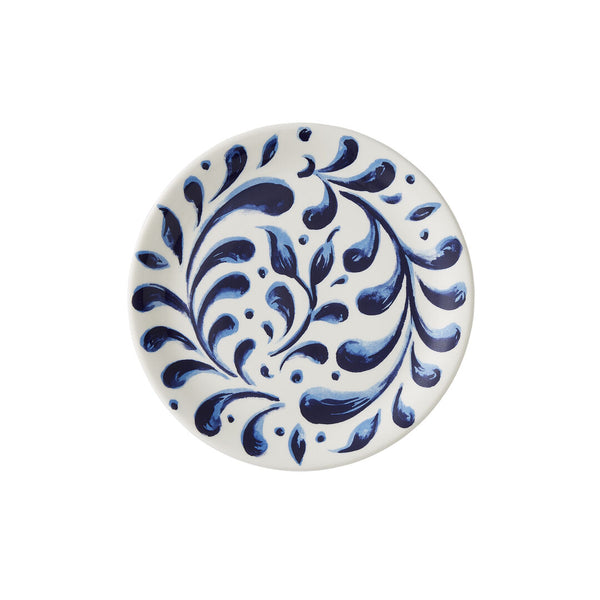Utopia | Tableware | Messina Blue Coupe Plate 20.25cm (8") | Bespoke77