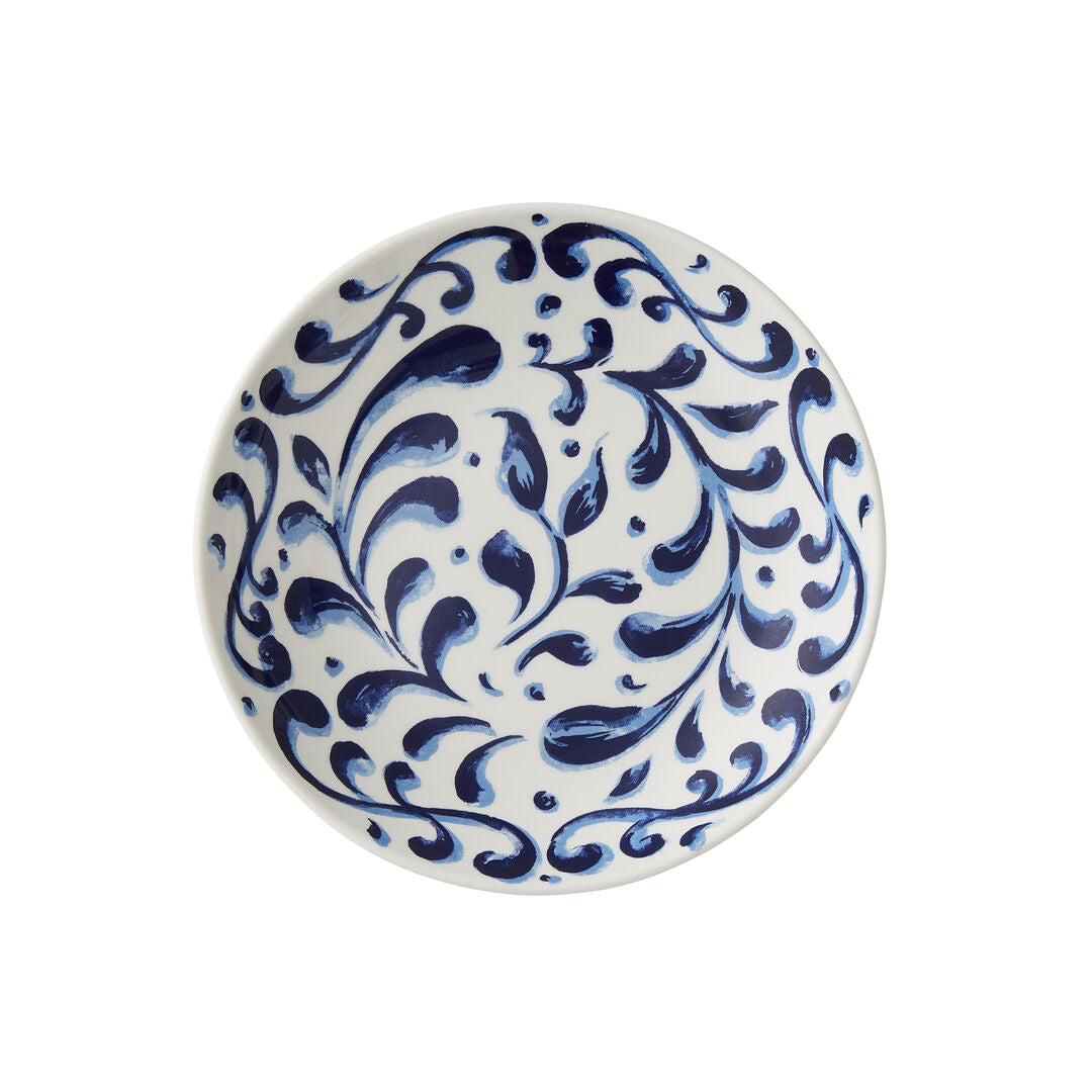 Utopia | Tableware | Messina Blue Coupe Bowl 21.6cm 83.5cl (8 1/2" 29 2/5oz) | Bespoke77