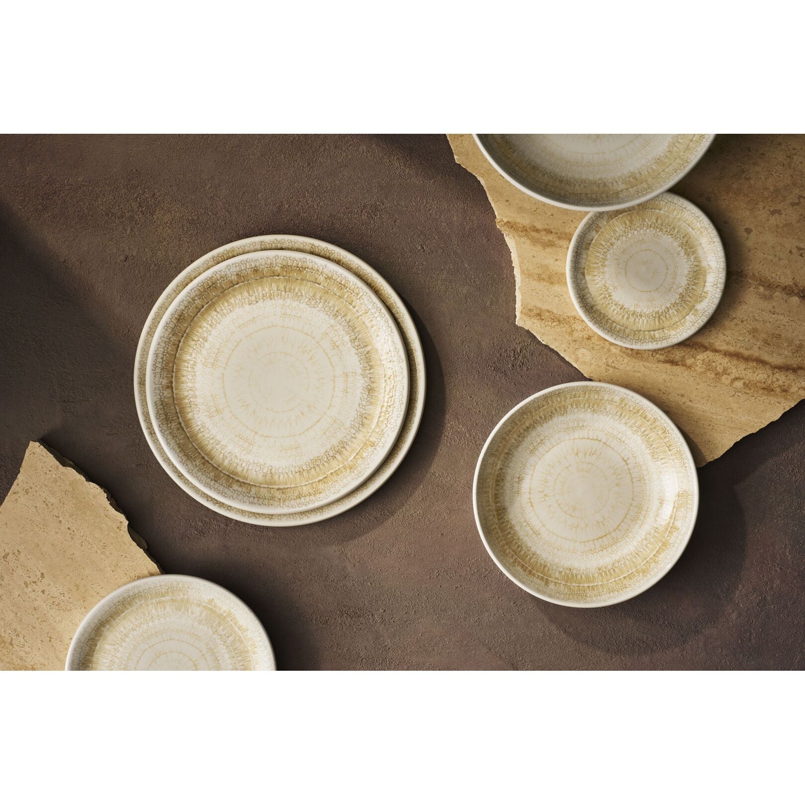 Utopia | Tableware | Petra Dune Coupe Plate 28cm (11") | Bespoke77