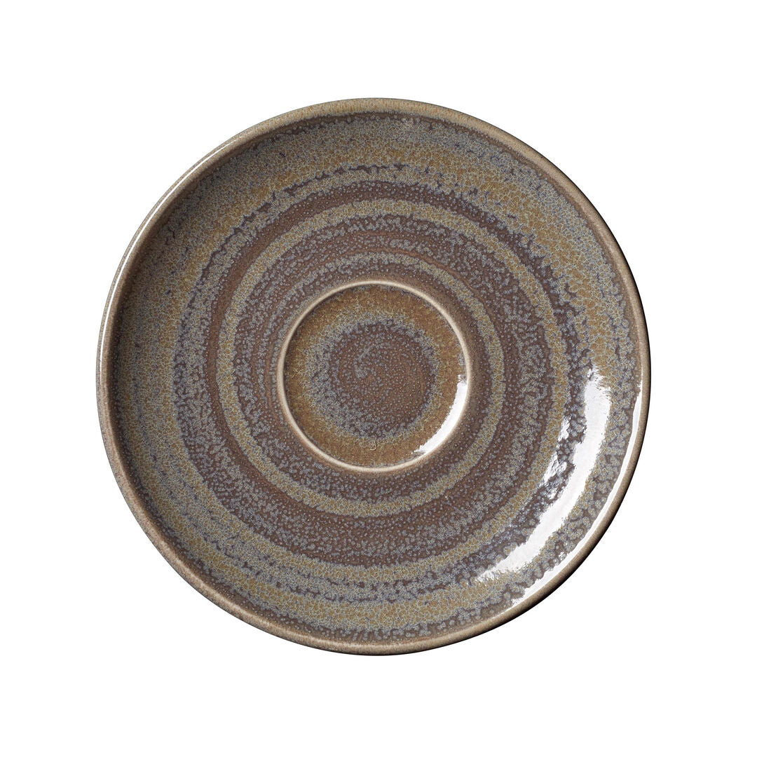 Utopia | Tableware | Revolution Granite Liv Saucer 15.25cm (6") | Bespoke77