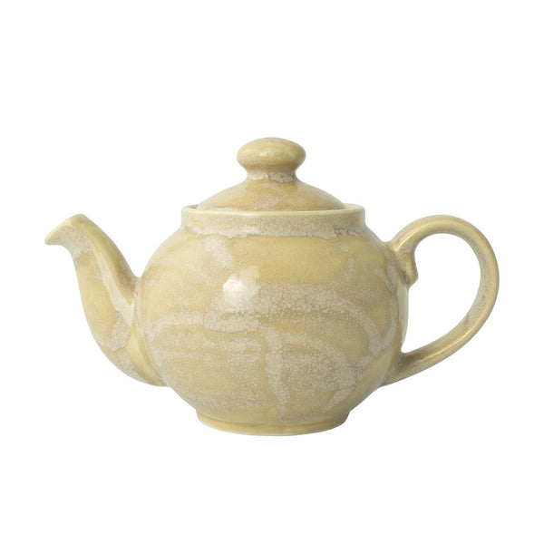 Utopia | Tableware | Revolution Sandstone Teapot 42.5cl (15oz) | Bespoke77