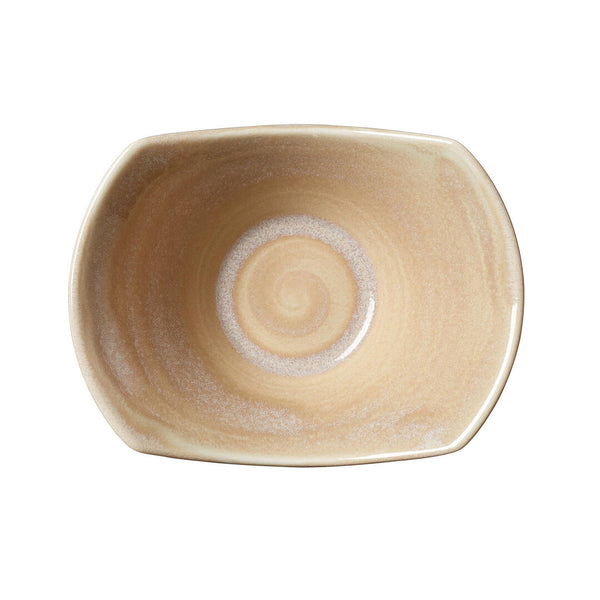 Utopia | Tableware | Revolution Sandstone Scoop Bowl 16.5cm 26.75cl (6 1/2" 9 2/5oz) | Bespoke77