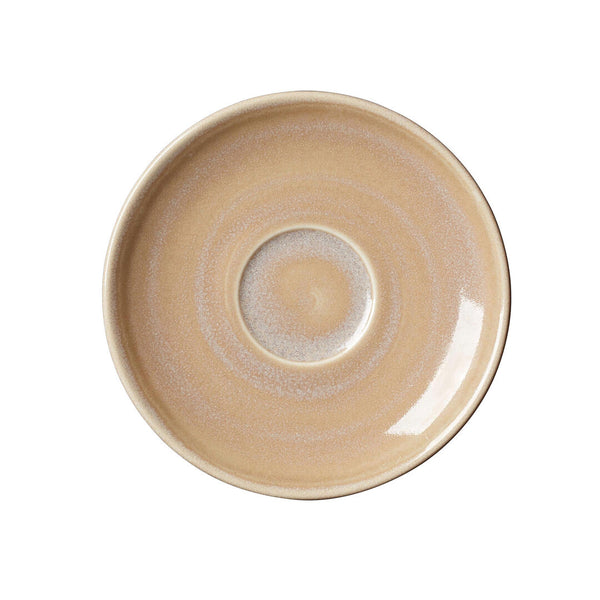 Utopia | Tableware | Revolution Sandstone Liv Saucer 15.25cm (6") | Bespoke77