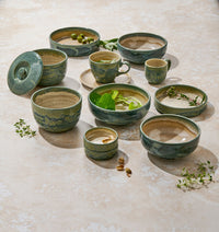 Utopia | Tableware | Revolution Jade Oval Coupe Plate 34.25cm (13 1/2") | Bespoke77
