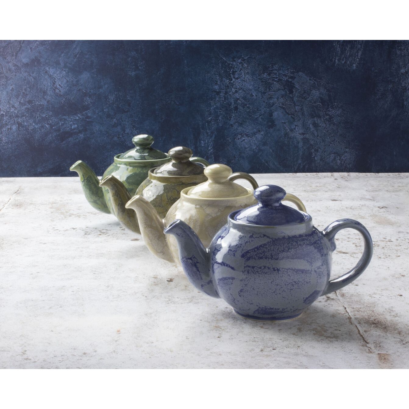 Utopia | Tableware | Revolution Jade Teapot 42.5cl (15oz) | Bespoke77