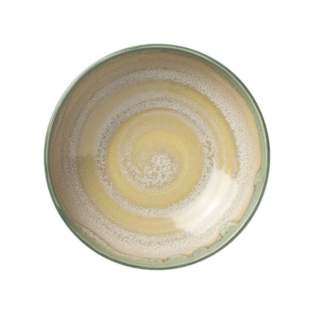 Utopia | Tableware | Aurora Revolution Jade Bowl 17.5cm 98cl (7" 34 1/2oz) | Bespoke77