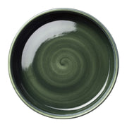 Utopia | Tableware | Aurora Vesuvius Burnt Emerald Round Stacking Tray 16.5cm (6 1/2") | Bespoke77