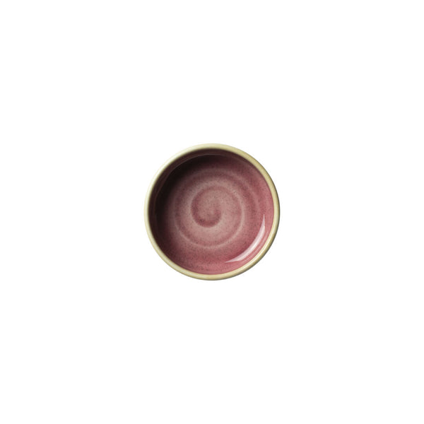 Utopia | Tableware | Aurora Vesuvius Rose Quartz Round Stacking Tray 7.5cm 7.67cl (3" 2 7/10oz) | Bespoke77