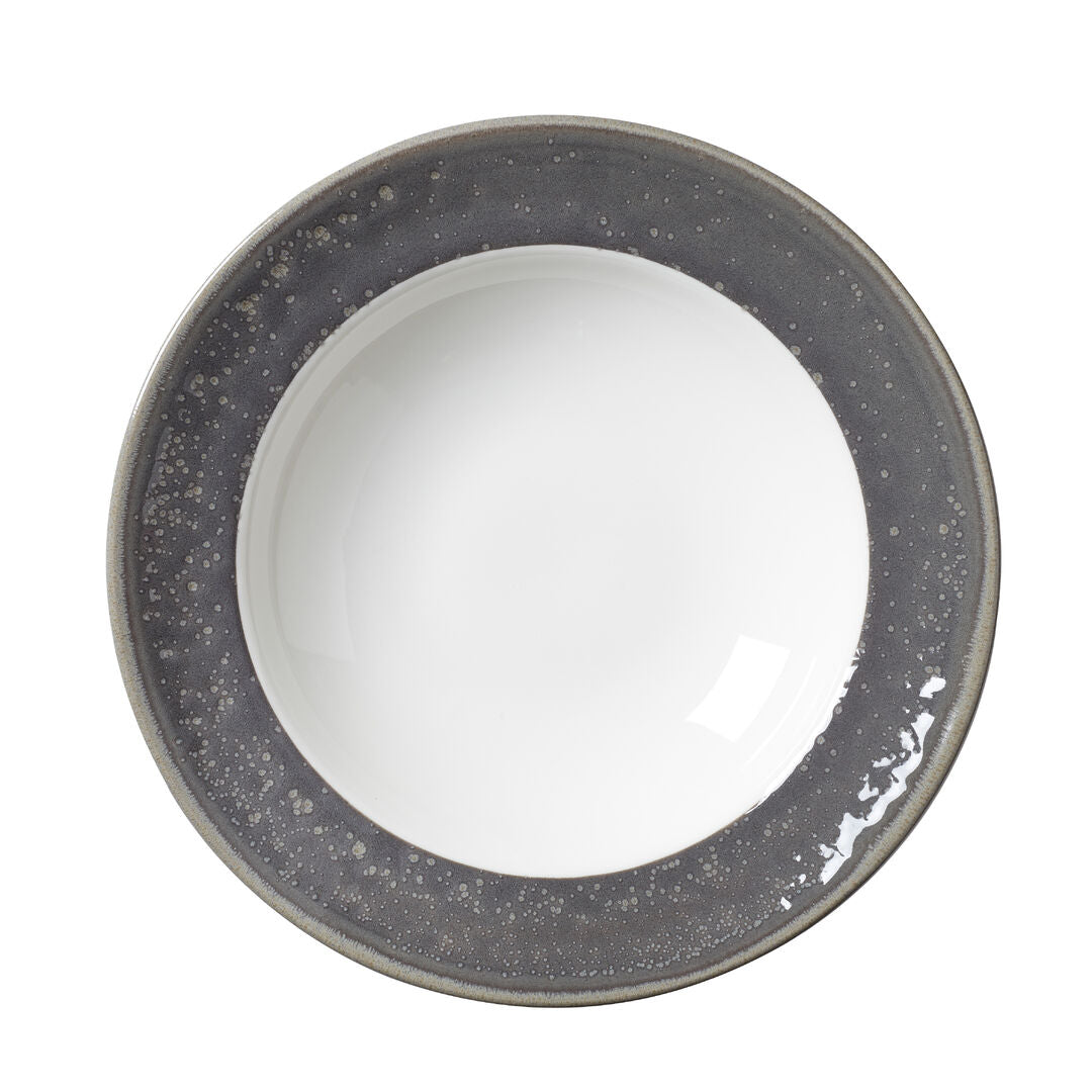 Utopia | Tableware | Revolution Edge Granite Harmony Soup Plate 24cm 98.25cl (9 1/2" 34 3/5oz) | Bespoke77
