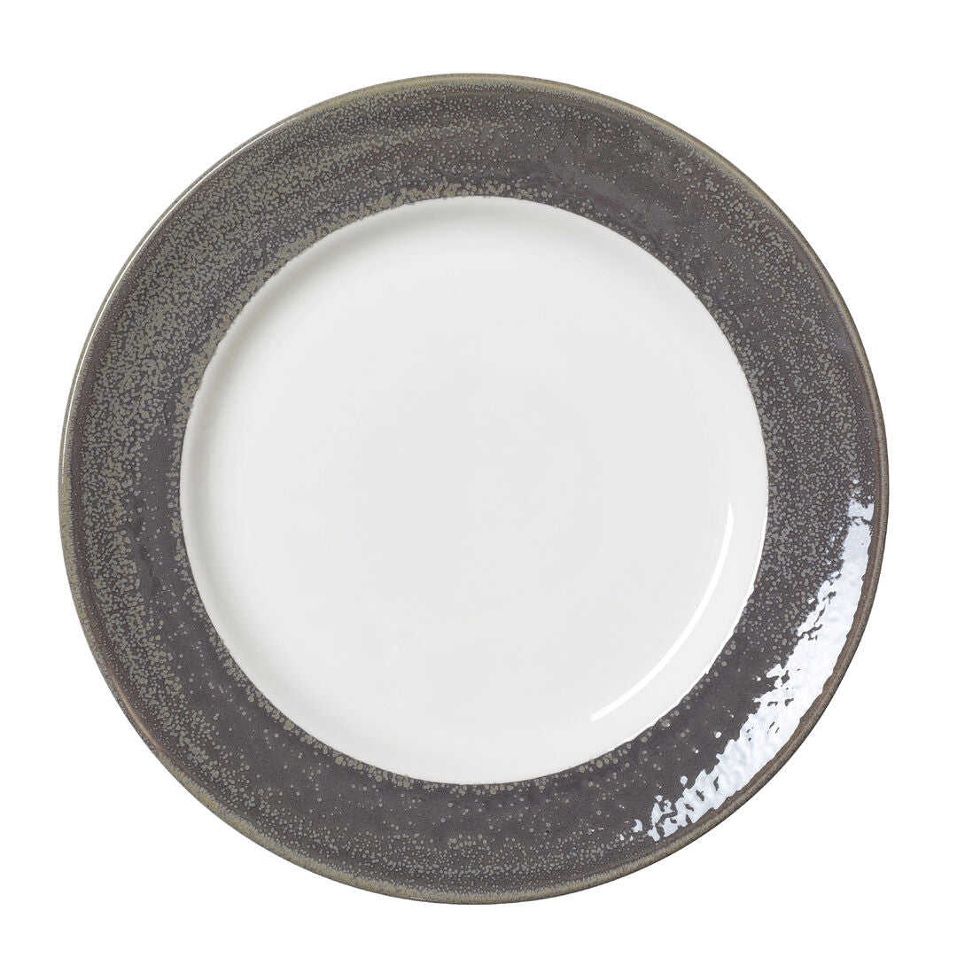 Utopia | Tableware | Revolution Edge Granite Harmony Plate 27cm (10 5/8") | Bespoke77
