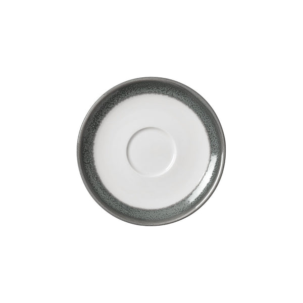 Utopia | Tableware | Revolution Edge Granite Liv Saucer 15.25cm (6") | Bespoke77