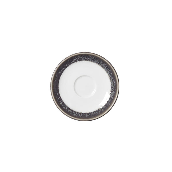 Utopia | Tableware | Revolution Edge Granite Liv Saucer 12.5cm (4 7/8") | Bespoke77