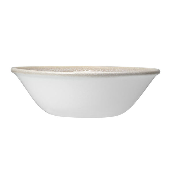 Utopia | Tableware | Revolution Edge Sandstone Oatmeal Bowl 16.5cm 51.5cl (6 1/2" 18 1/9oz) | Bespoke77