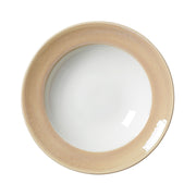 Utopia | Tableware | Revolution Edge Sandstone Harmony Soup Plate 24cm 98.25cl (9 1/2" 34 3/5oz) | Bespoke77