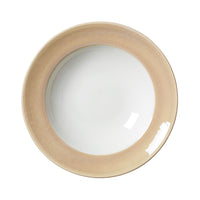 Utopia | Tableware | Revolution Edge Sandstone Harmony Soup Plate 24cm 98.25cl (9 1/2" 34 3/5oz) | Bespoke77