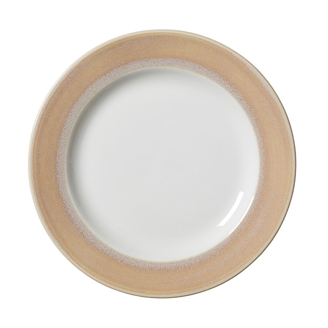 Utopia | Tableware | Revolution Edge Sandstone Harmony Plate 25.5cm (10") | Bespoke77