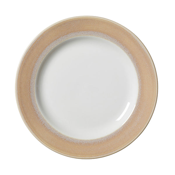 Utopia | Tableware | Revolution Edge Sandstone Harmony Plate 25.5cm (10") | Bespoke77