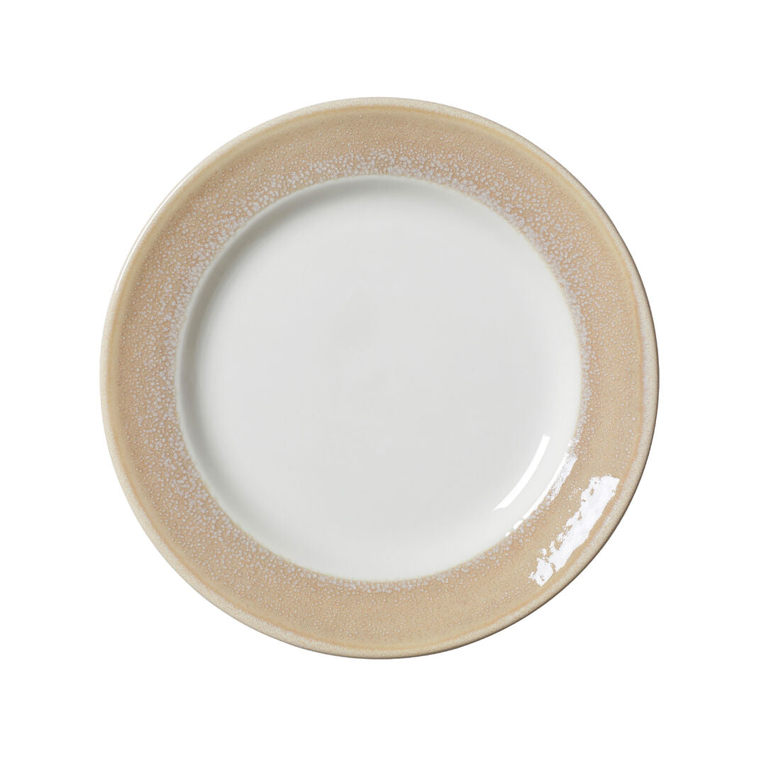 Utopia | Tableware | Revolution Edge Sandstone Harmony Plate 23cm (9") | Bespoke77