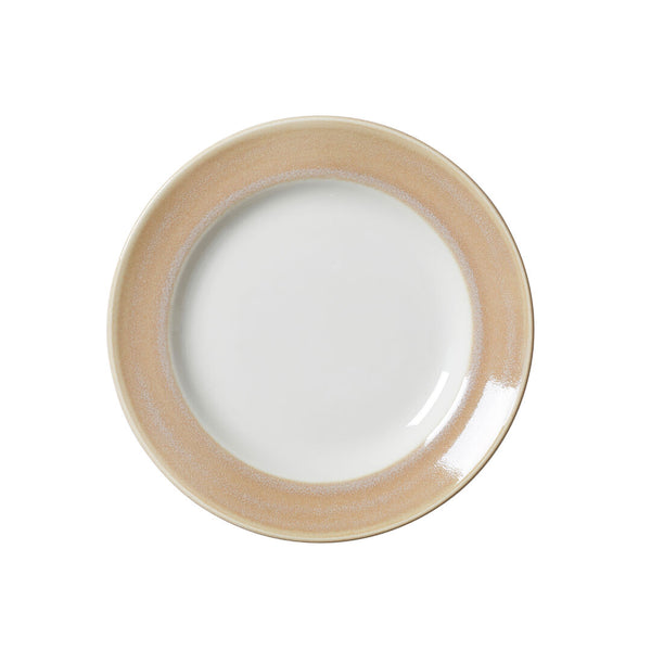 Utopia | Tableware | Revolution Edge Sandstone Harmony Plate 20.25cm (8") | Bespoke77