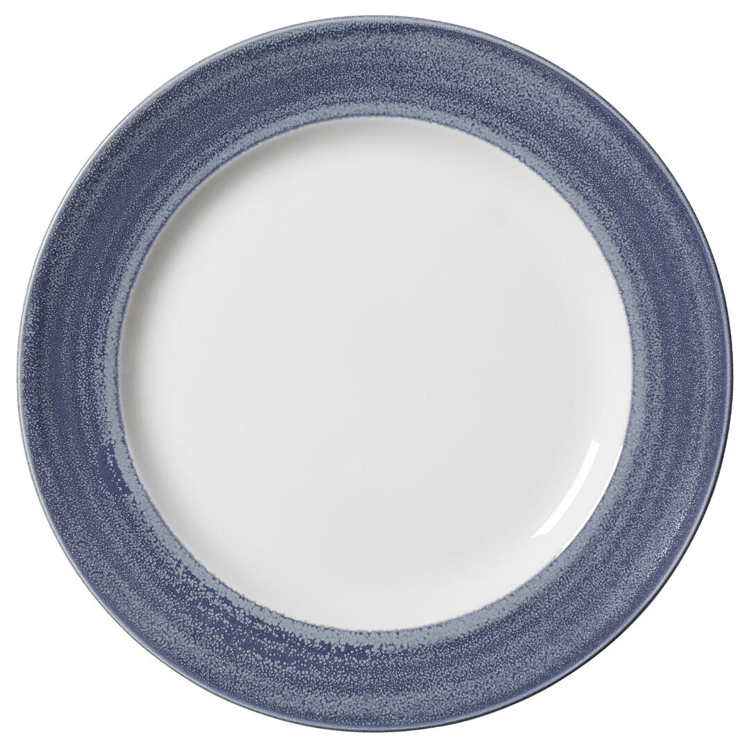 Utopia | Tableware | Revolution Edge Bluestone Harmony Plate 30cm (11 3/4") | Bespoke77