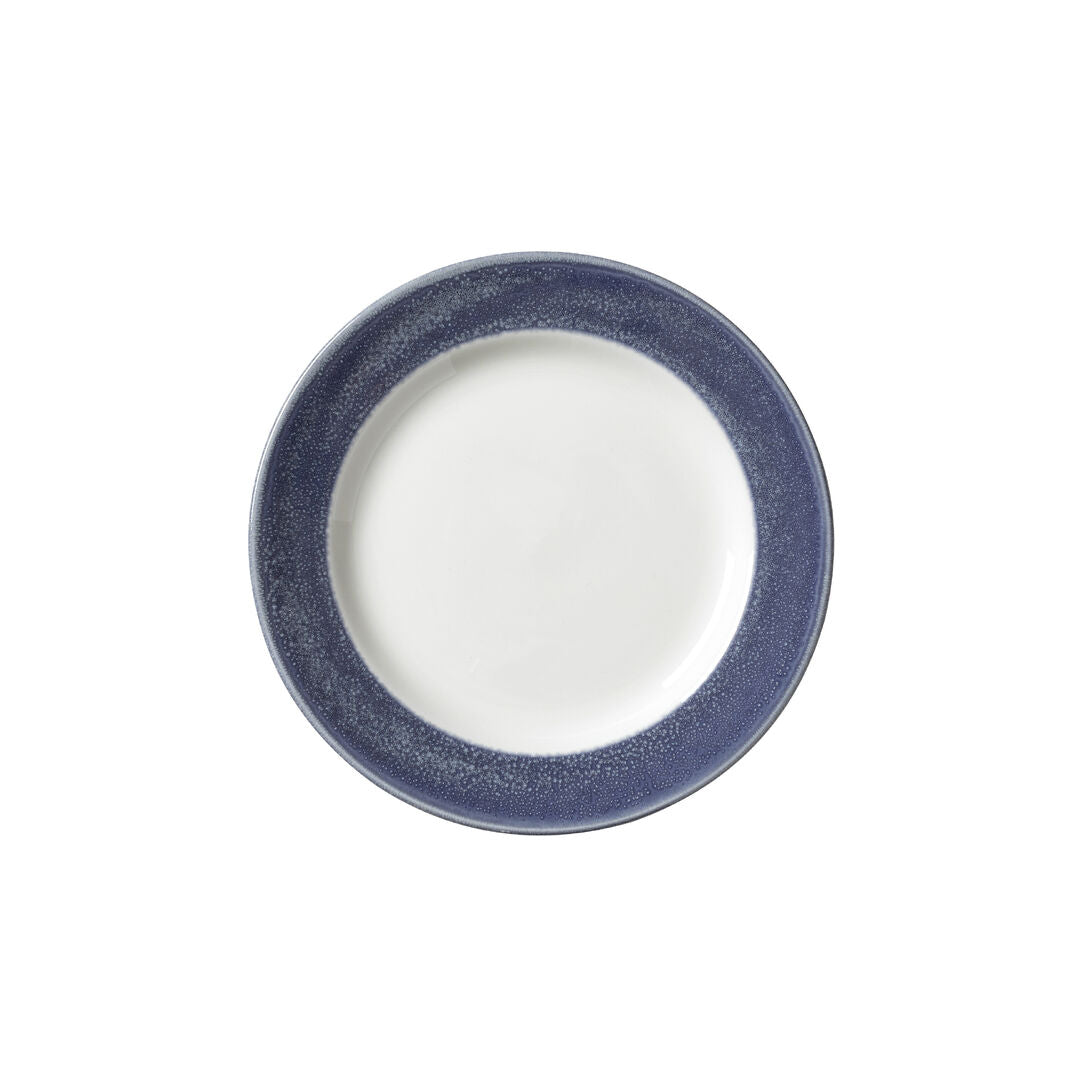 Utopia | Tableware | Revolution Edge Bluestone Harmony Plate 16.5cm (6 1/2") | Bespoke77
