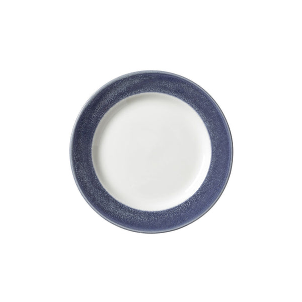 Utopia | Tableware | Revolution Edge Bluestone Harmony Plate 16.5cm (6 1/2") | Bespoke77