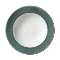 Utopia | Tableware | Revolution Edge Jade Harmony Soup Plate 24cm 98.25cl (9 1/2" 34 3/5oz) | Bespoke77