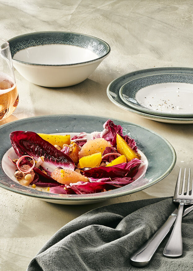 Utopia | Tableware | Revolution Edge Jade Harmony Soup Plate 24cm 98.25cl (9 1/2" 34 3/5oz) | Bespoke77