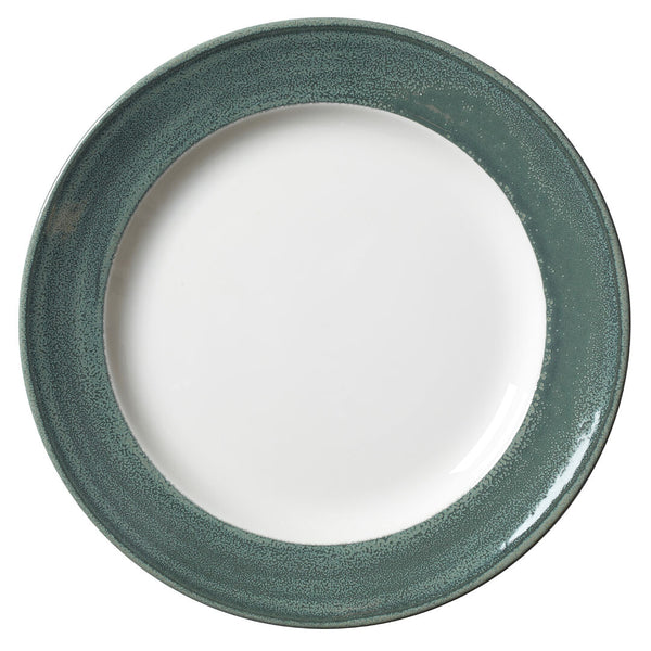 Utopia | Tableware | Revolution Edge Jade Harmony Plate 30cm (11 3/4") | Bespoke77