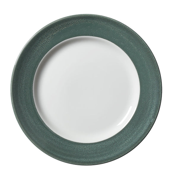 Utopia | Tableware | Revolution Edge Jade Harmony Plate 27cm (10 5/8") | Bespoke77